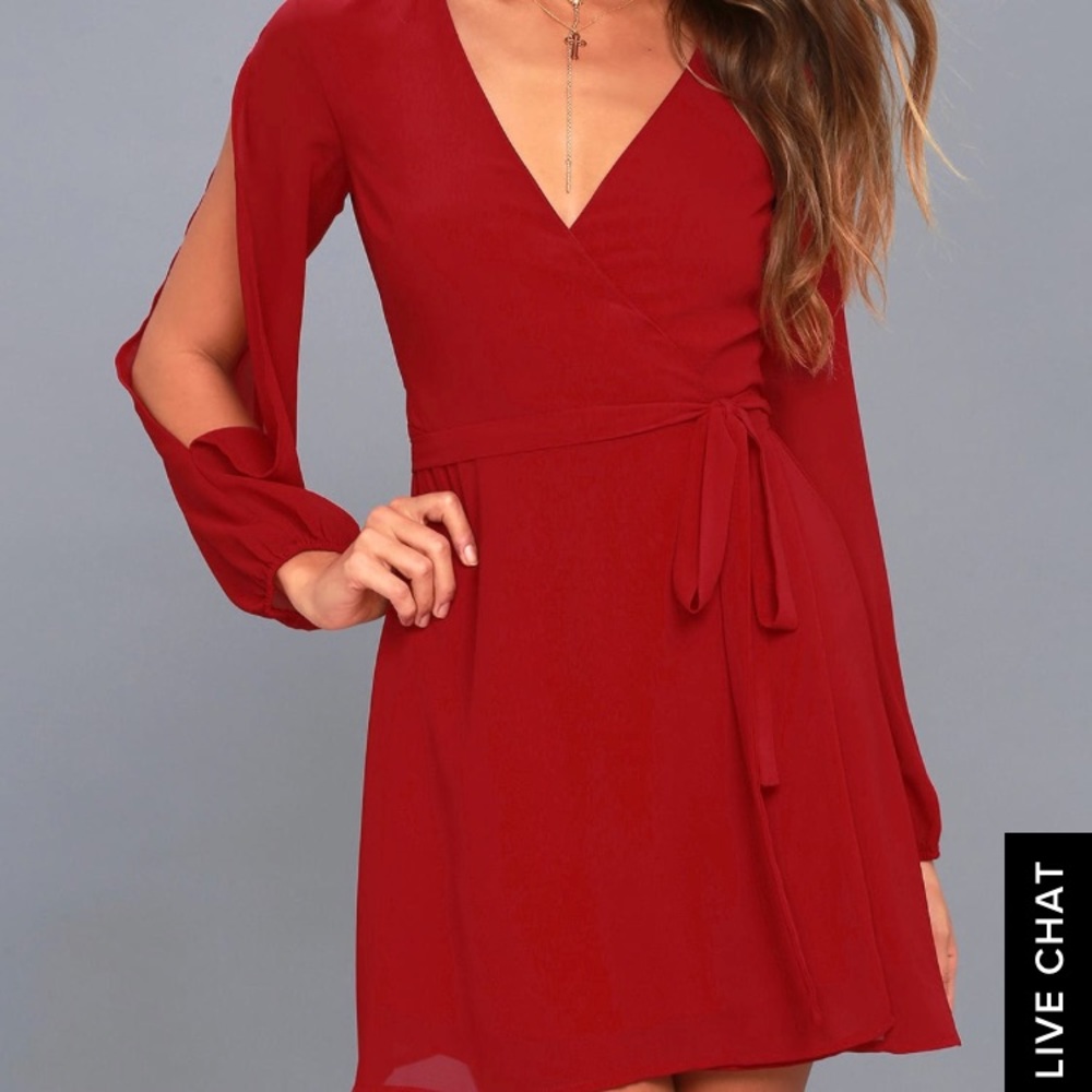 Lulus wrap dress